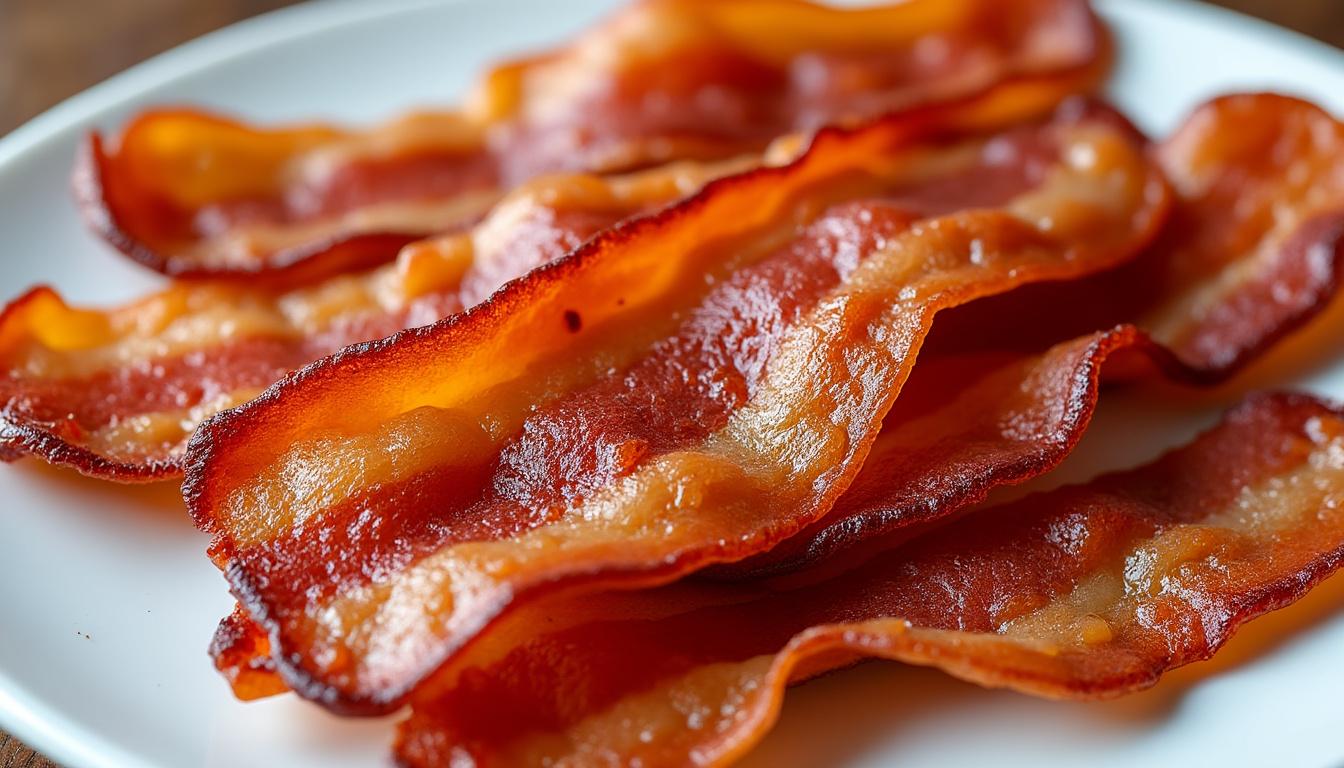 discover the ultimate guide to perfectly crispy air fryer bacon, with tips and techniques for delicious, hassle-free results every time.