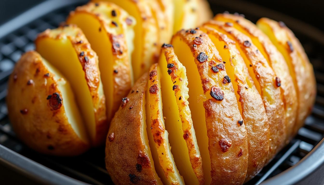 discover how to make the perfect air fryer baked potato with crispy skin and a fluffy interior. follow our ultimate guide for delicious, easy, and quick results every time.