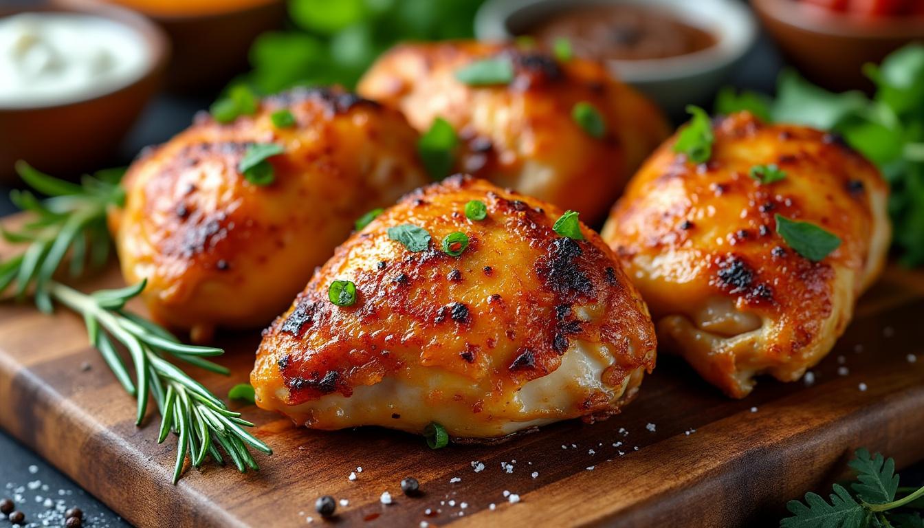 discover the ultimate guide to air fryer chicken thighs for perfectly crispy and juicy results every time. learn tips, recipes, and cooking techniques to master this delicious dish.