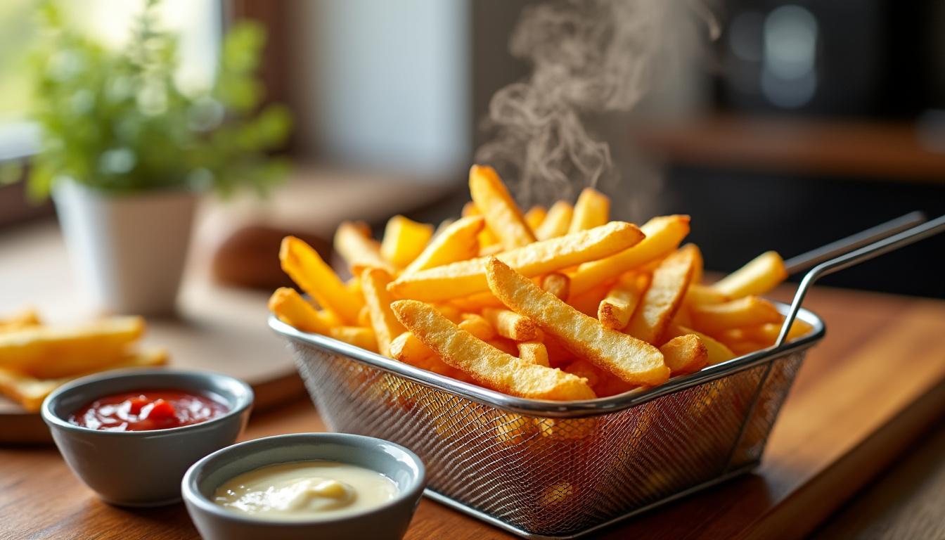 discover the ultimate guide to making crispy, golden air fryer french fries with expert tips and recipes for the perfect snack every time.