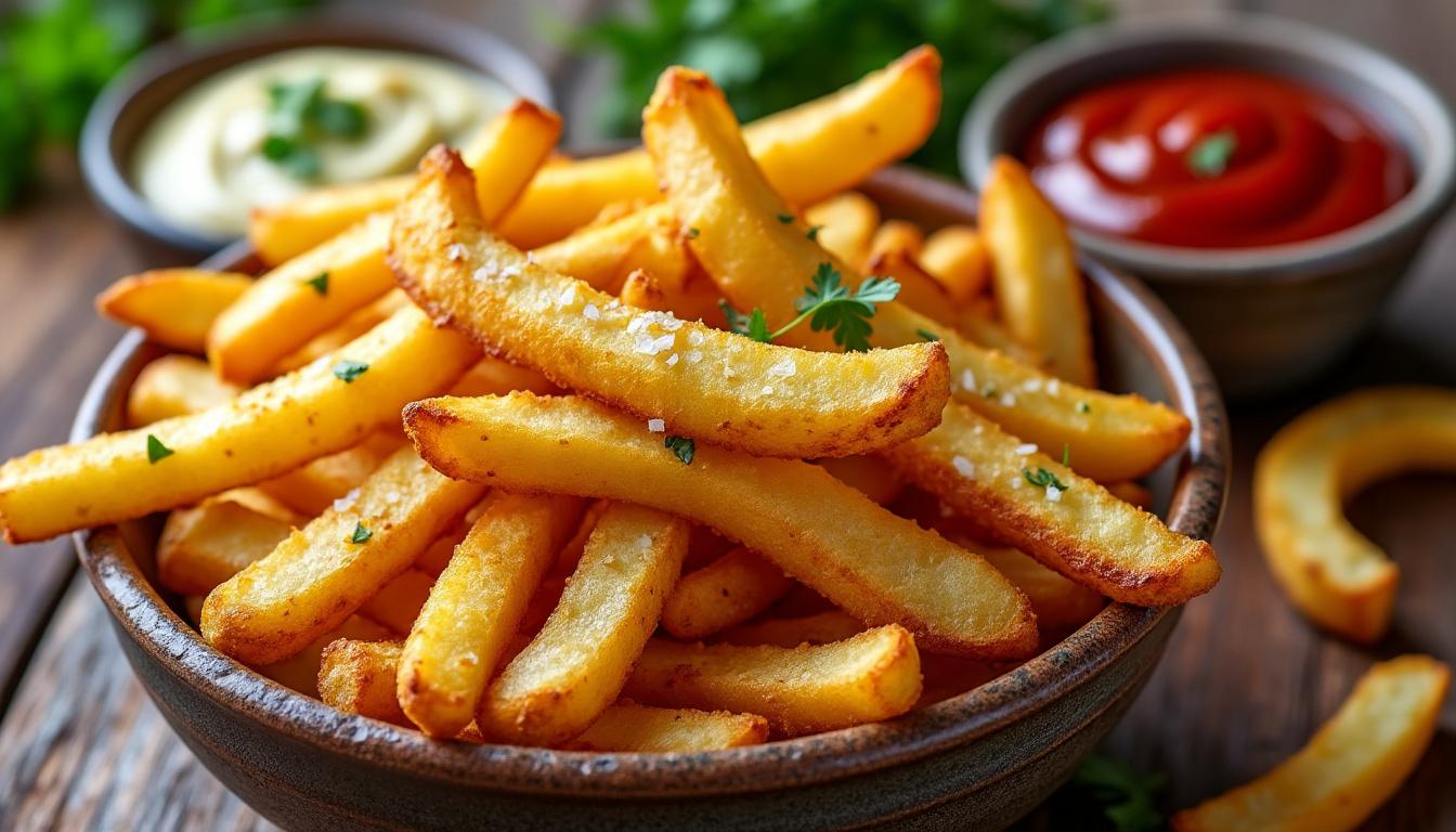 discover the ultimate guide to making crispy, golden air fryer french fries with easy tips and recipes for perfect results every time.