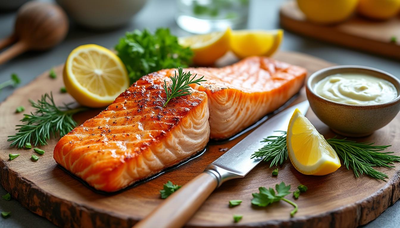 discover the ultimate guide to cooking air fryer salmon, delivering perfectly crispy skin and tender, flavorful fish every time.