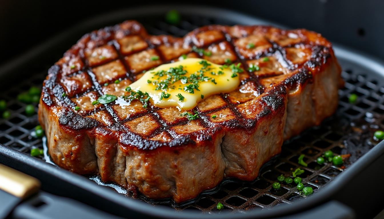 discover the ultimate guide to cooking perfect, juicy steaks with an air fryer. learn tips, techniques, and recipes to achieve steakhouse-quality results at home.