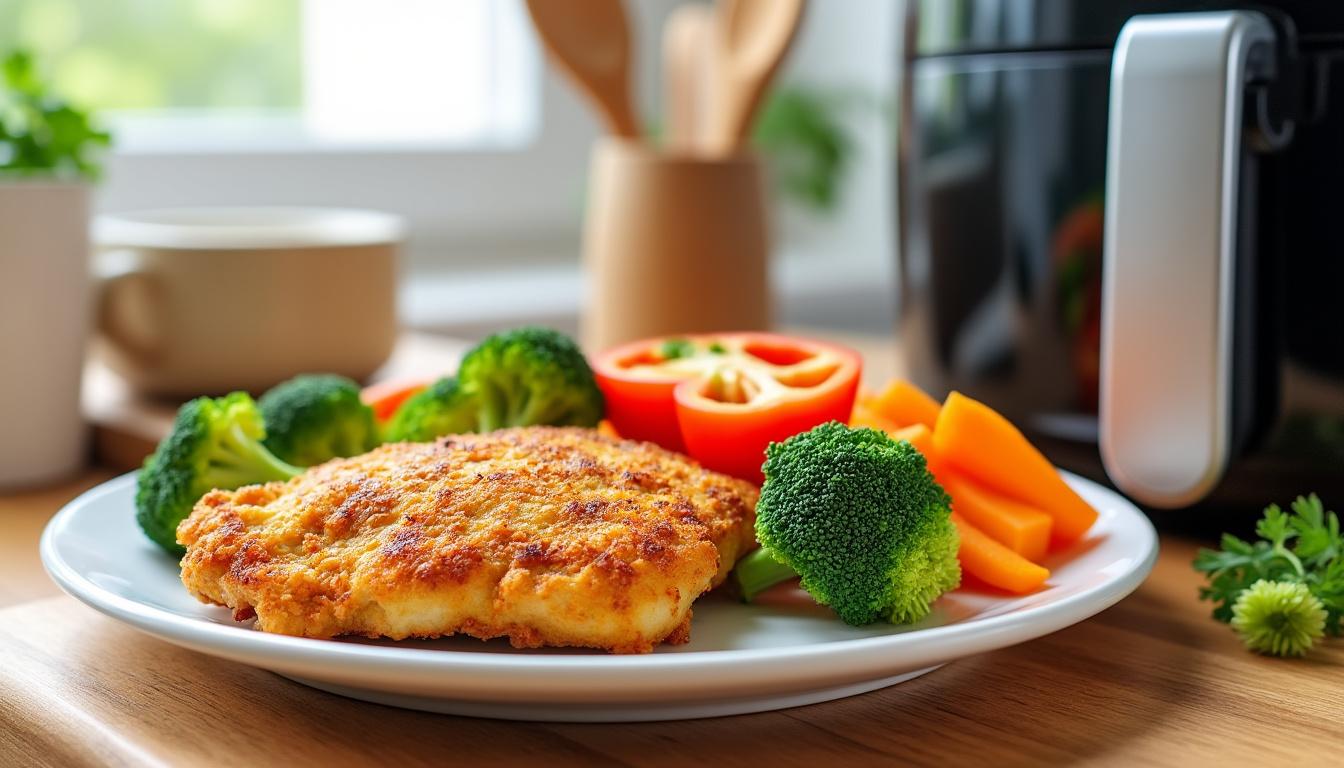 discover easy and healthy air fryer chicken recipes that deliver delicious, nutritious meals perfect for any day. learn tips for crispy, flavorful cooking with less oil.