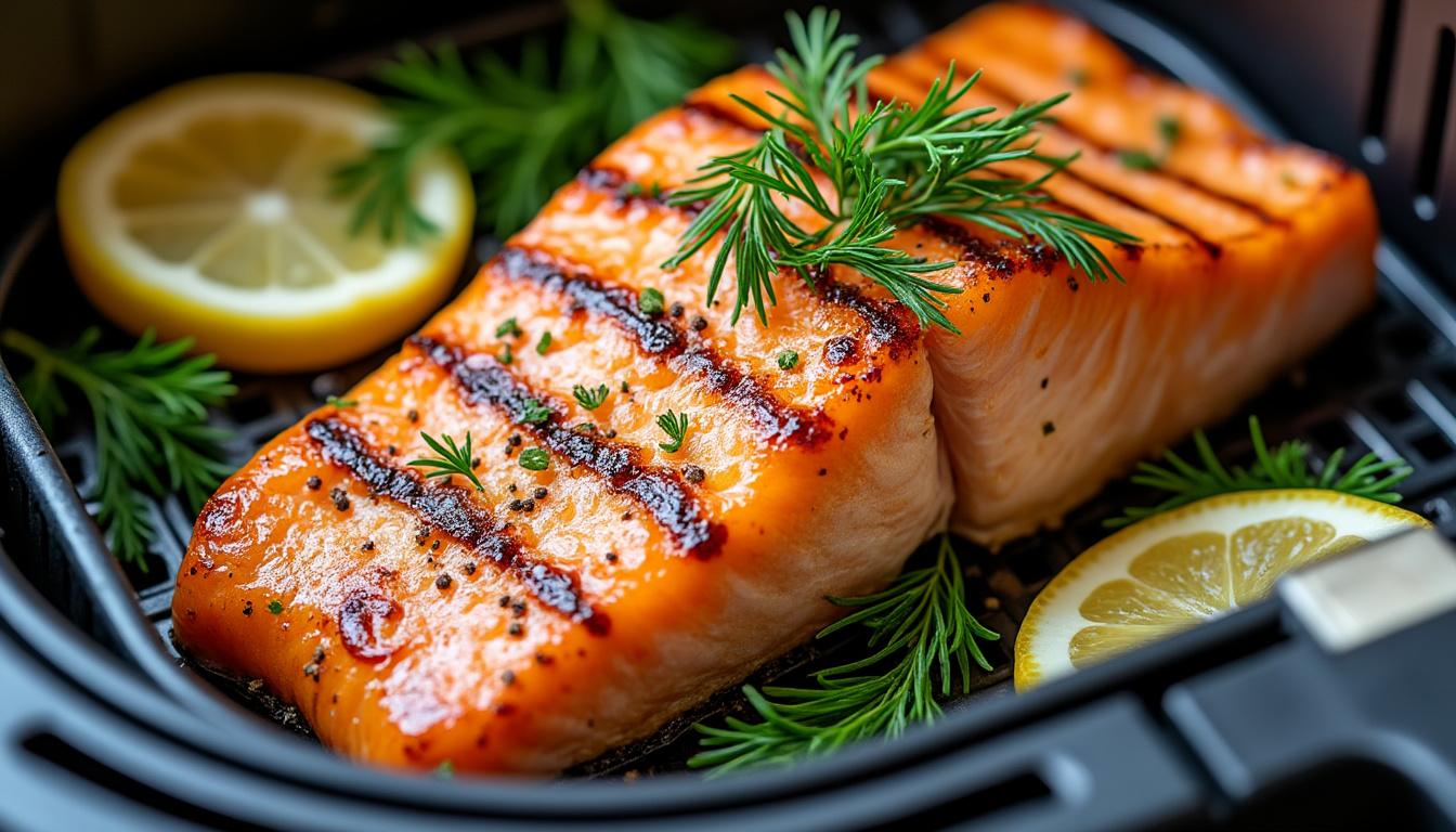 learn the best tips and techniques to cook perfect, crispy, and juicy salmon in an air fryer every time.