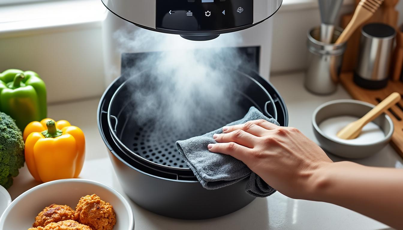 learn effective solutions to fix air fryer smoke issues and ensure your appliance runs smoothly and safely.