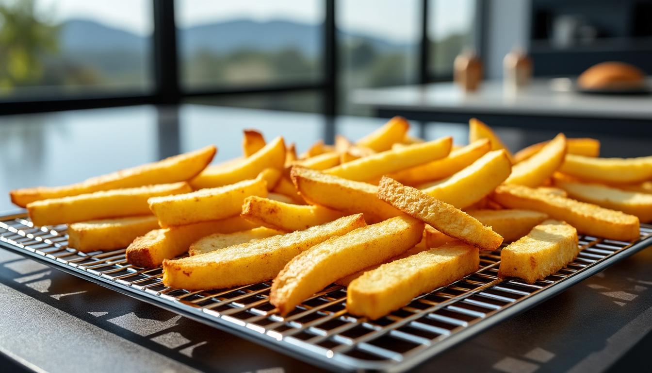 learn how to make perfectly crispy air fryer french fries without any oil. discover easy tips and tricks for a healthier, delicious snack.