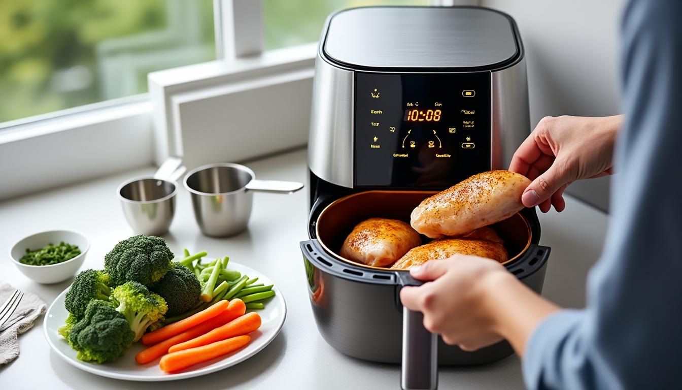 learn how to use an air fryer with this easy step-by-step guide for beginners. discover tips, techniques, and recipes to make delicious, healthy meals quickly and effortlessly.