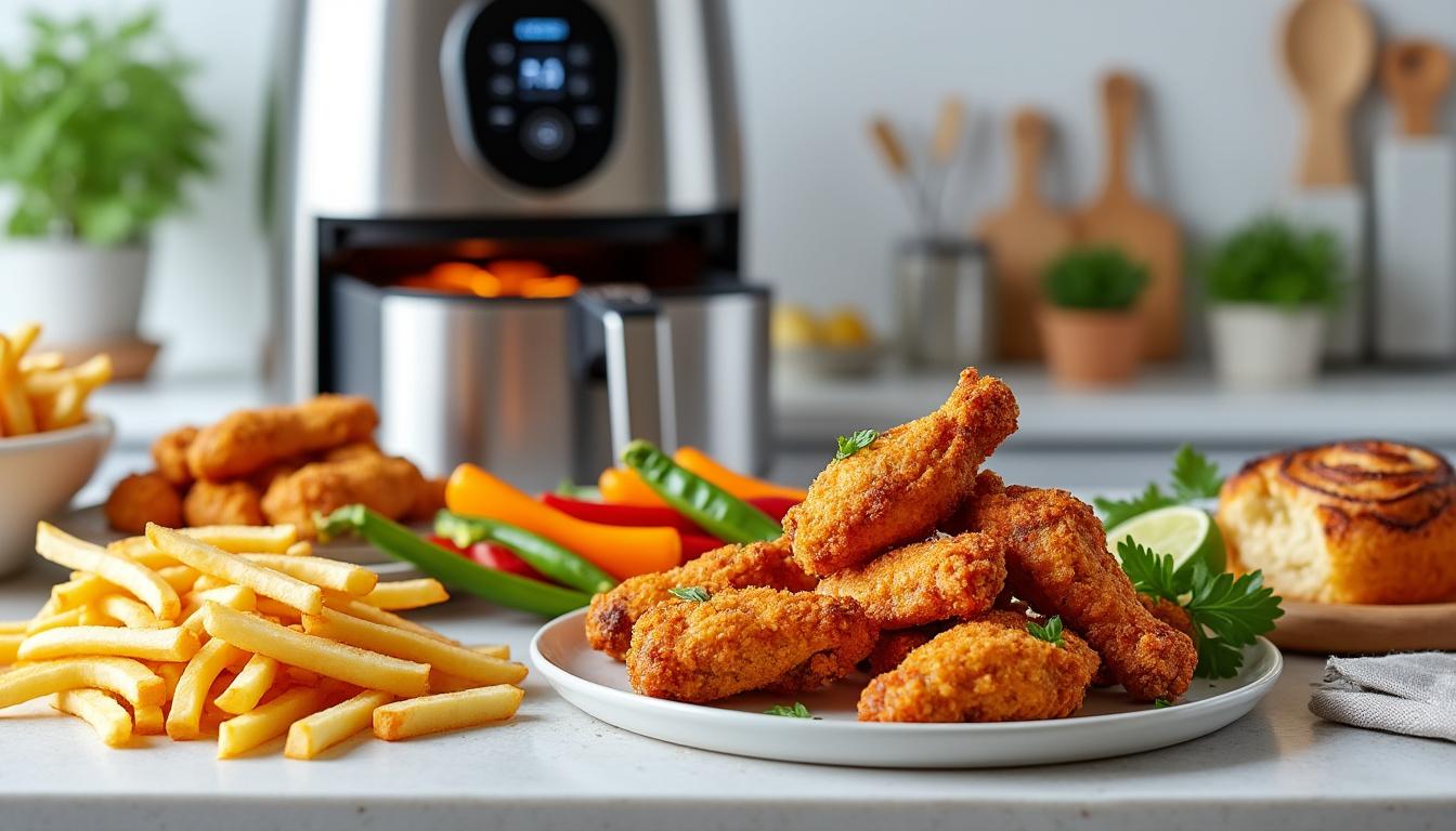 discover delicious recipes and creative ideas for cooking with an air fryer. from crispy snacks to healthy meals, explore what you can make today!