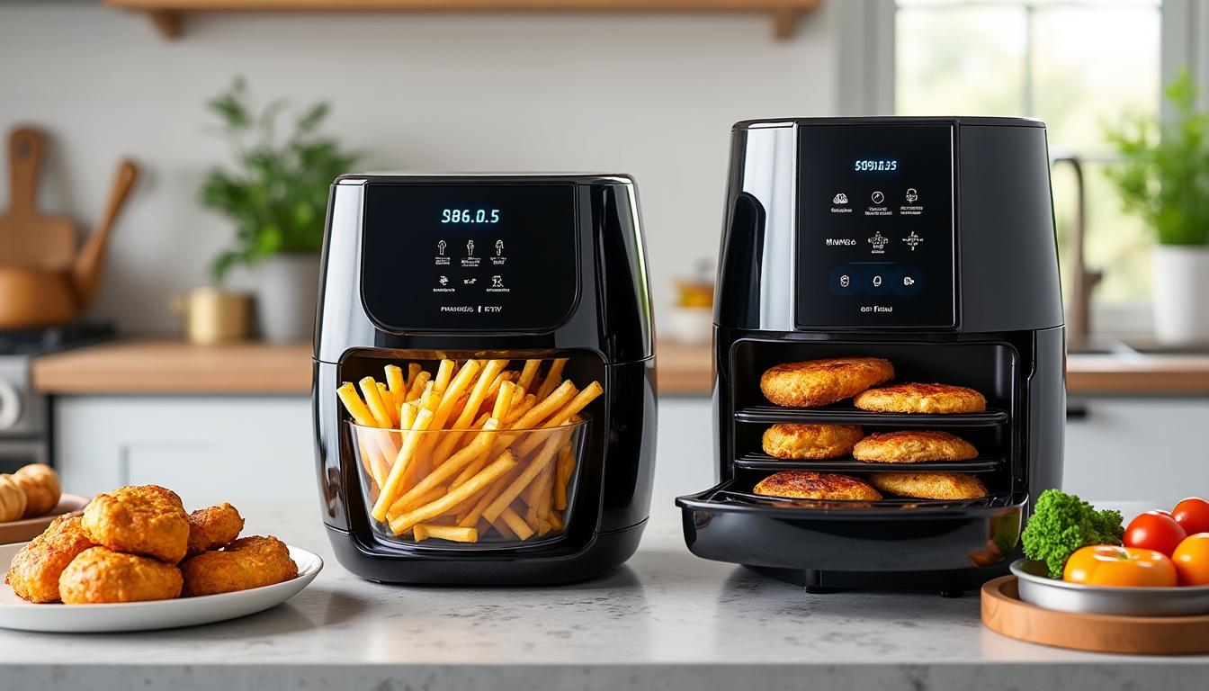 discover the key features to consider when choosing an air fryer, from essential functions to advanced options, to make the best cooking choice.