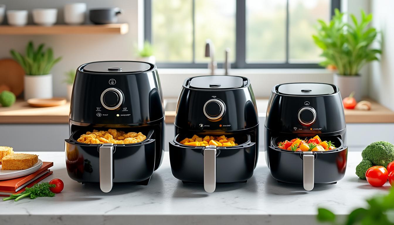 discover how to choose the right air fryer size for your needs with our expert tips on selecting the perfect capacity for cooking efficiency and convenience.