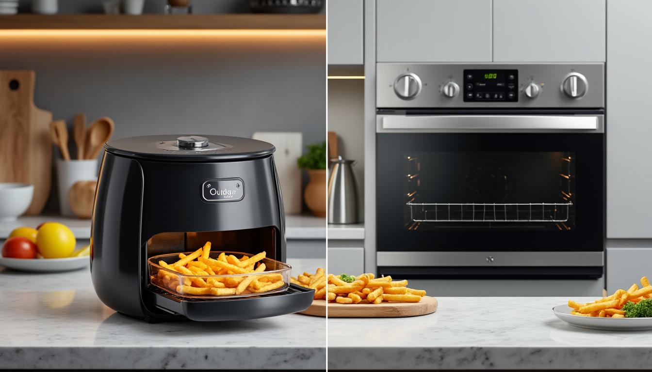 discover the key differences between air fryers and ovens to find out which appliance suits your cooking needs best. compare performance, speed, and health benefits in this comprehensive guide.
