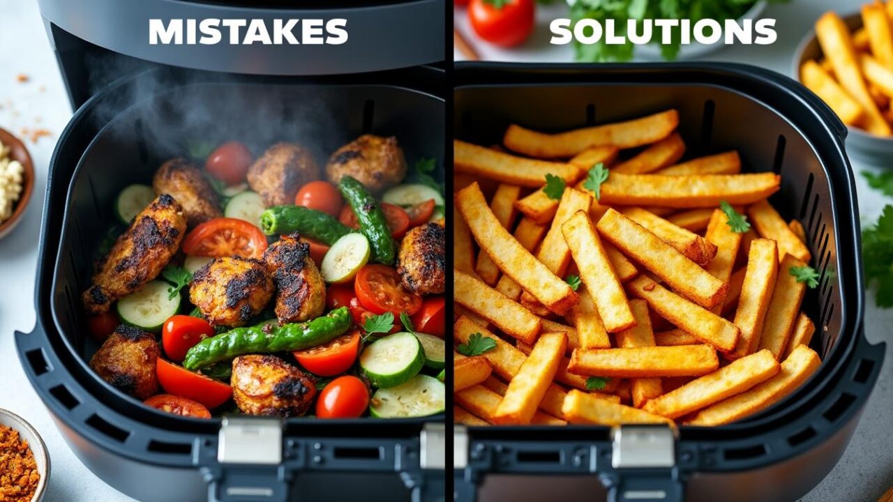 Common air fryer mistakes and how to avoid them
