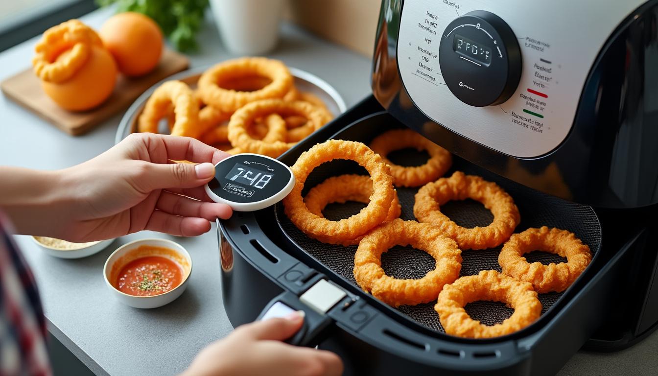 learn the best tips and techniques to perfectly cook frozen onion rings in an air fryer for a crispy and delicious snack every time.